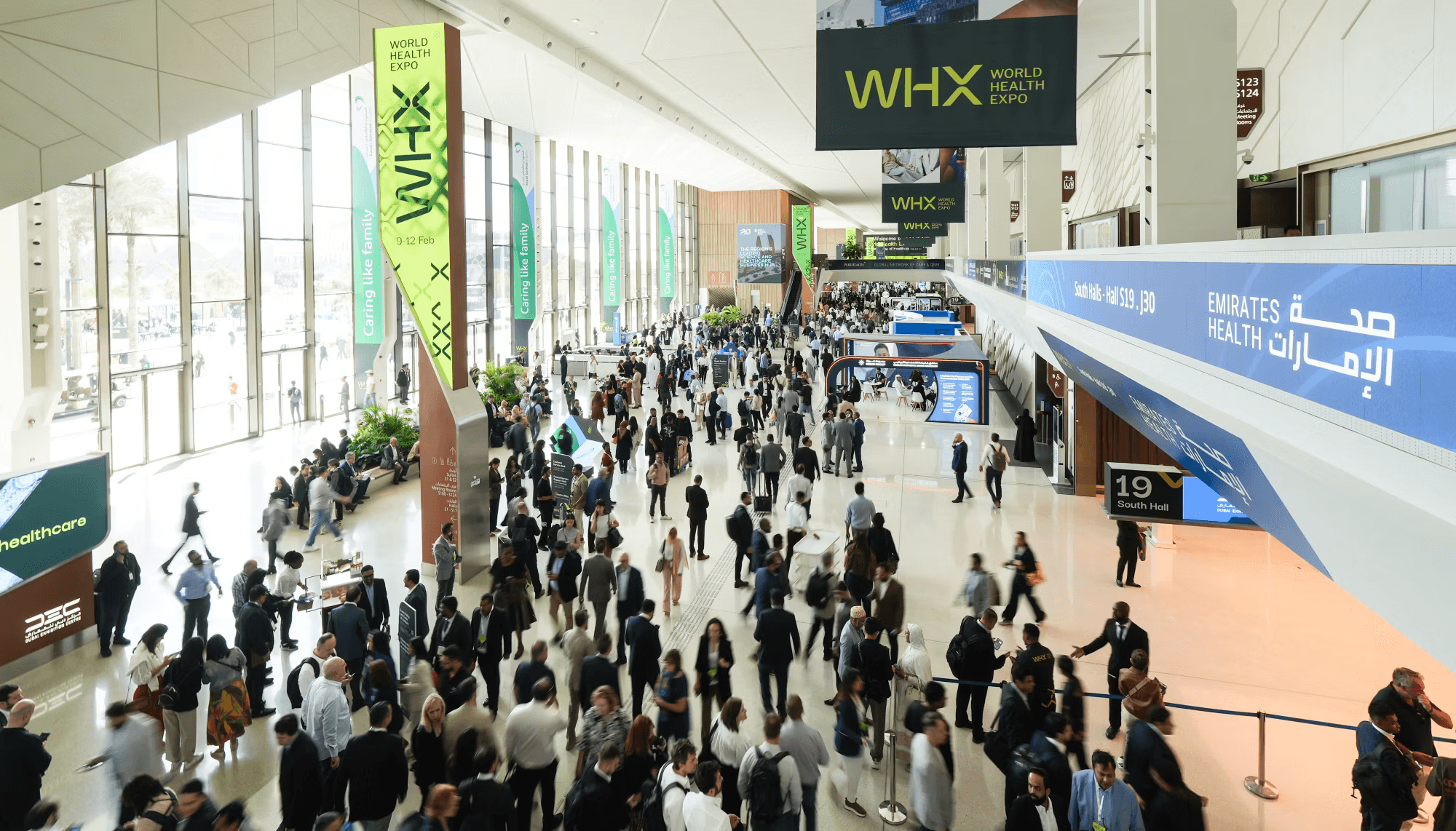 Arab Health Exhibition exhibition banner