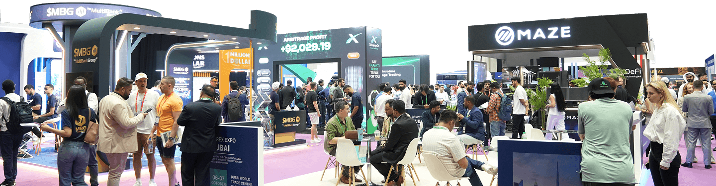 Crypto Expo Dubai 2026 exhibition banner
