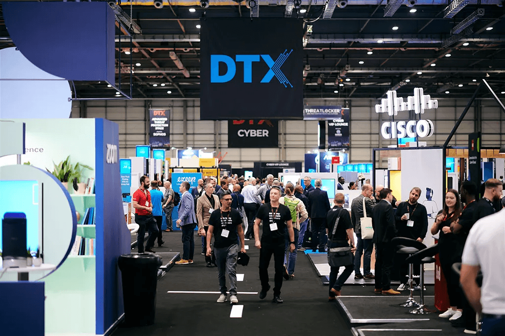DTX Manchester (Digital Transformation Expo) exhibition banner