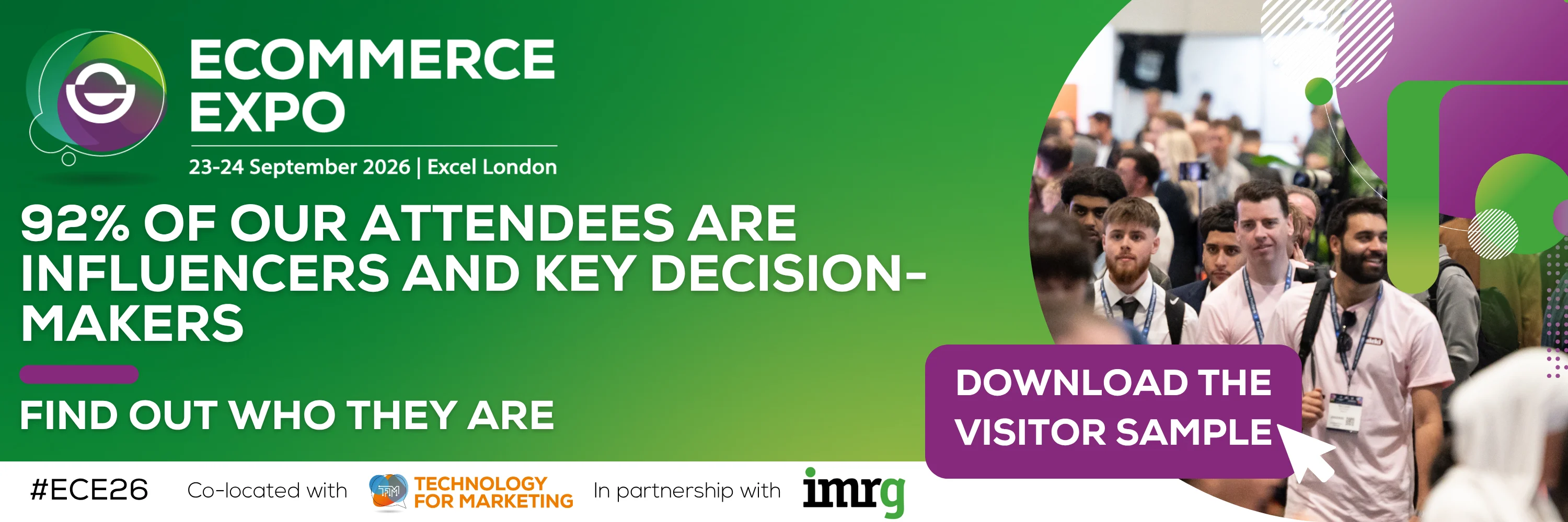 Ecommerce Expo exhibition banner